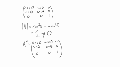 cos-0-sin-0-sin-0-cos-show-that-the-matrix-a-is-invertible-for-all-values-of-0-for-each-fixed-0-find-a-1-51106