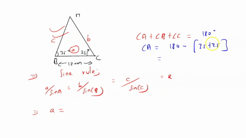 a-triangular-plot-of-farming-land-is-shown-in-the-diagram-below-the-longest-side-is-120-m-with-the-two-adjoining-angles-to-this-length-being-35-and-25-find-the-length-of-two-other-sides-of-this-plot-o