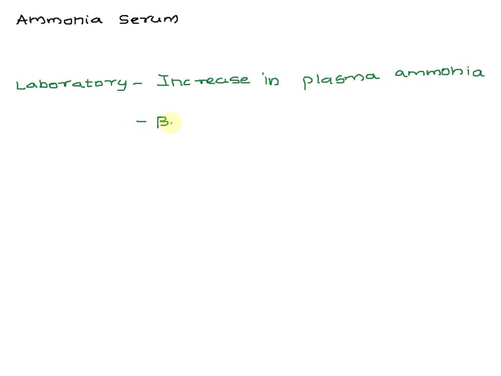 SOLVED The phlebotomist needs to collect an ammonia specimen and a