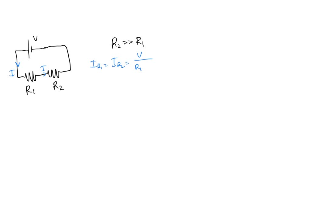 SOLVED: Suppose you have two resistors, R1 and R2, connected in series ...