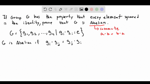 15 points prove that if g is a group with the property that...