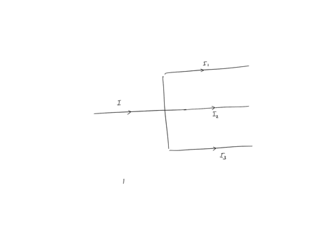at-a-circuit-junction-a-current-divides-into-currents-i-12-and-i3-these-currents-are-related-by-the-equation-tll2-i3-which-law-does-this-statement-illustrate-and-on-what-principle-is-the-law-88384