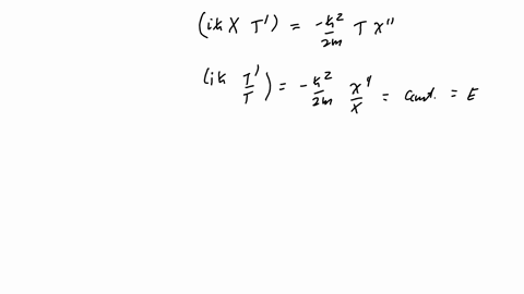 the-time-dependent-schrodinger-equation-for-a-free-particle-in-one-dimension-is-i-hbar-fracpartial-psix-tpartial-t-frachbar22-m-fracpartial2-psix-tpartial-x2-which-can-be-used-to-describe-the-behavior