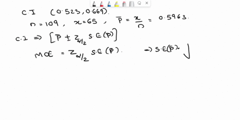 find-the-degree-of-confidence-used-in-constructing-the-confidence-interval-0523-p-0669-population-proportion-p-using-sample-data-with-n-109-and-x-65-for-the-0a-99-95-88-90-82925