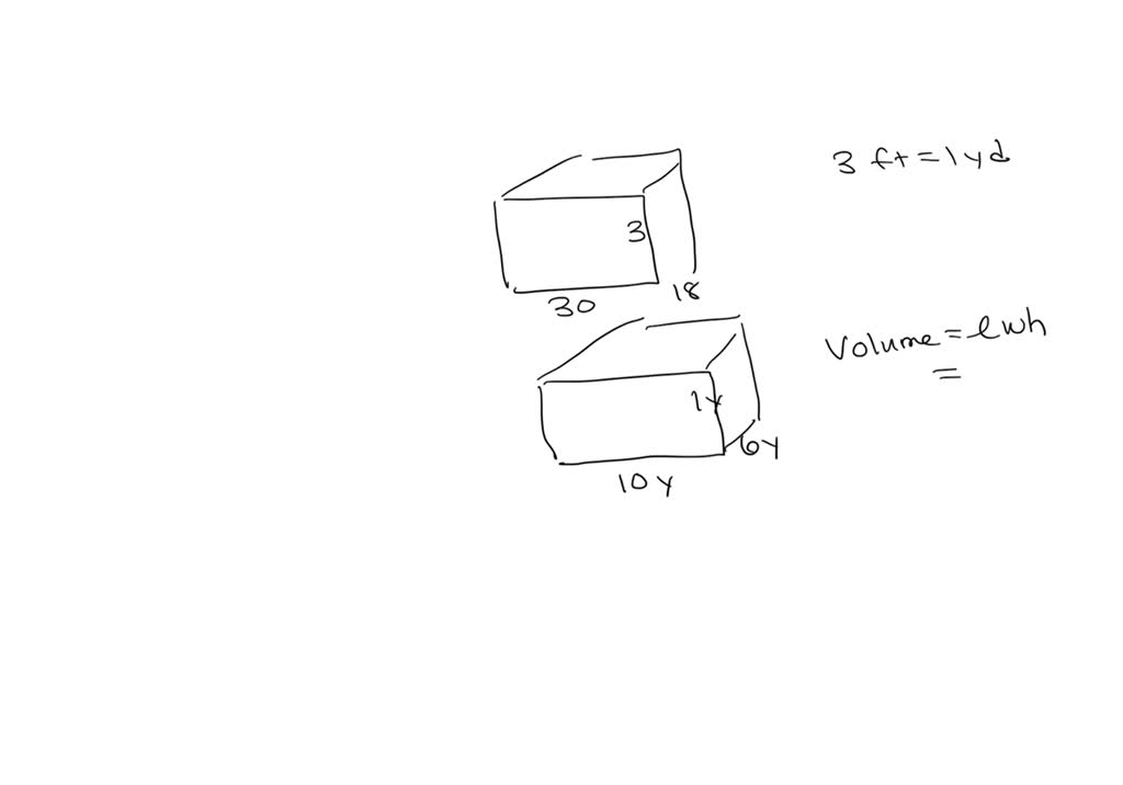SOLVED A building contractor is to dig a foundation 54 feet long, 16