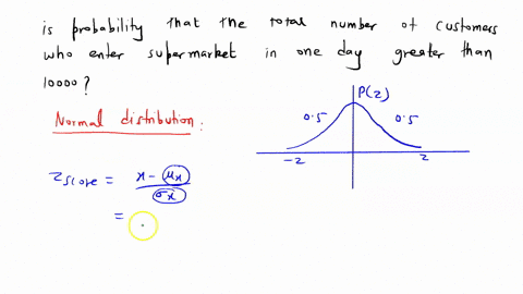 suppose-that-the-number-of-customers-who-enter-a-supermarket-each-hour-is-normally-distributed-with-a-mean-of-650-and-a-standard-deviation-of-200-the-supermarket-is-open-17-hours-per-day-wha-50958