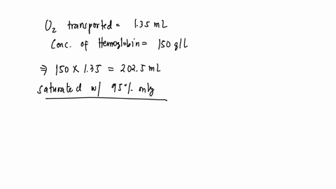 hemoglobin-the-oxygen-transport-protein-binds-about-135-mathrmml-of-oxygen-per-gram-of-the-protein-5-94483