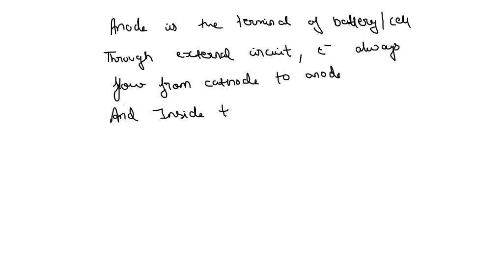 Solved: In A Battery, Electrons Flow Through An Electric Circuit From 