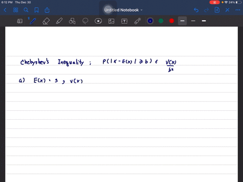 387-a-random-variable-x-has-mean-3-and-variance-2-use-chebyshev-inequality-t0-obtain-an-upper-bound-for-a-pix-3-2-2-b-p-x-32-52468