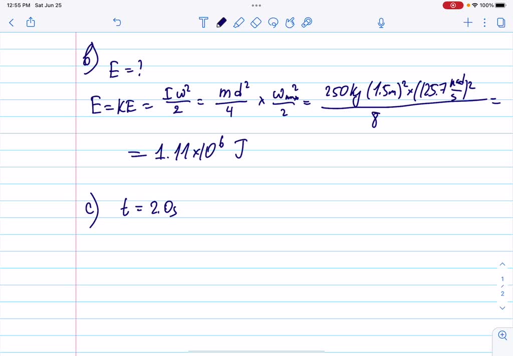 SOLVED Flywheels are large, massive wheels used to store energy. They