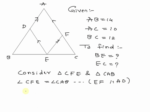 triangle-abc-is-given-where-ab14-bc12-ac10-and-rhombus-adef-is-inscribed-in-the-triangle-abc-such-that-ad-and-af-lie-on-sides-ab-and-ac-respectively-what-are-the-lengths-of-segments-into-whi-62155