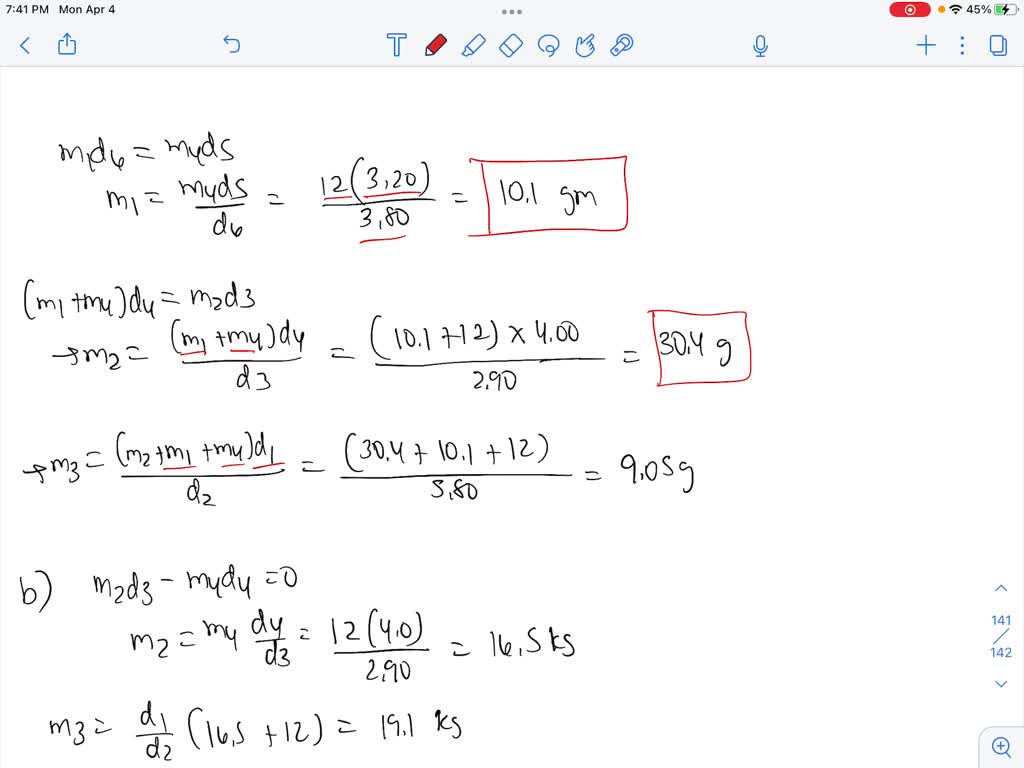SOLVED A mobile is constructed of light rods, light strings, and beach