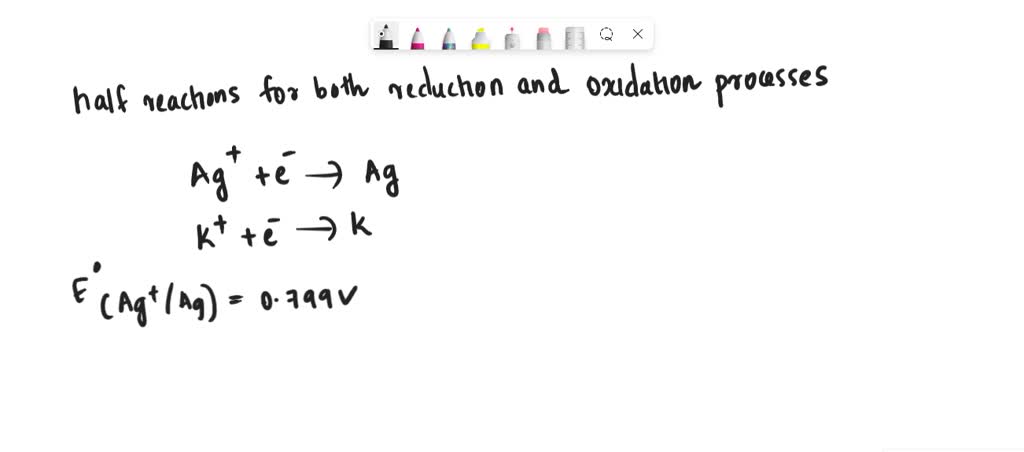 Solved: An Electrolyte Solution Is Prepared Containing 0.50 M Kno3 And 