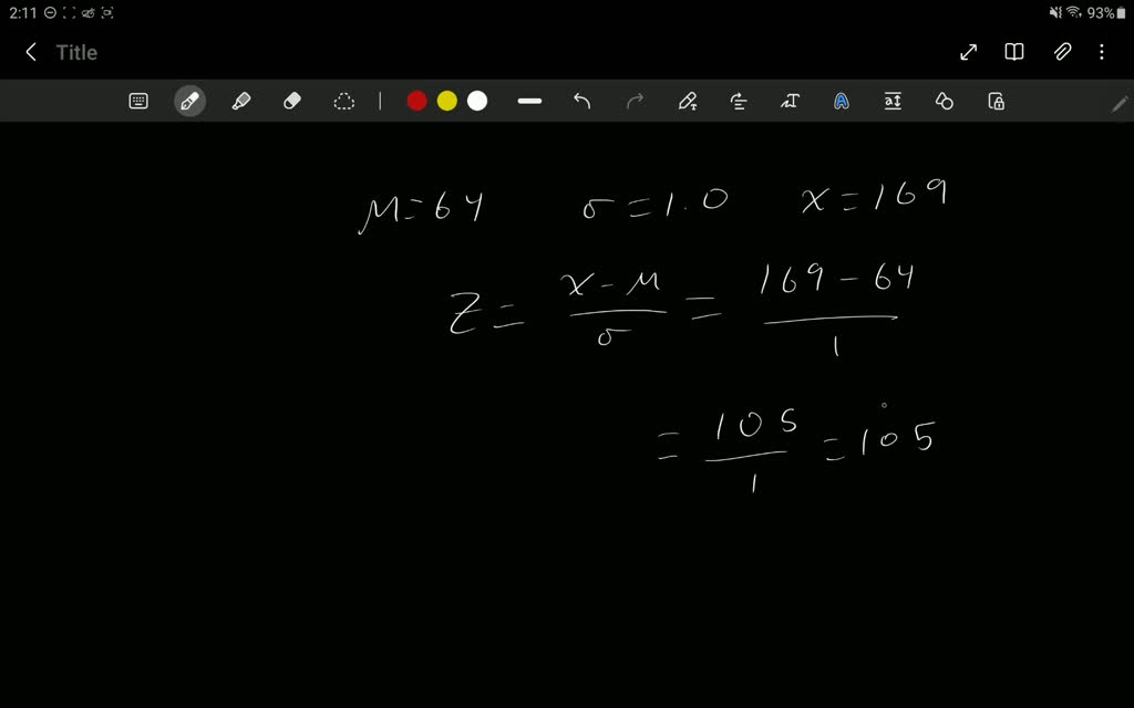 solved-a-normal-distribution-has-a-mean-of-64-and-a-standard-deviation