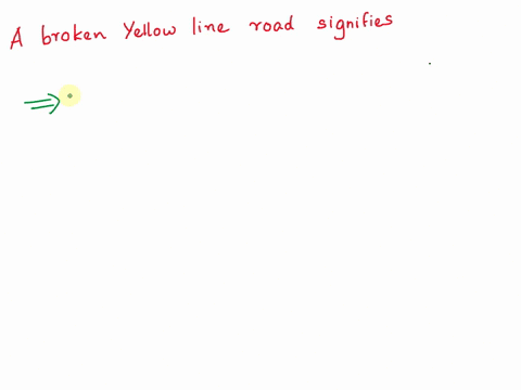 a-broken-yellow-line-on-the-road-means-33922