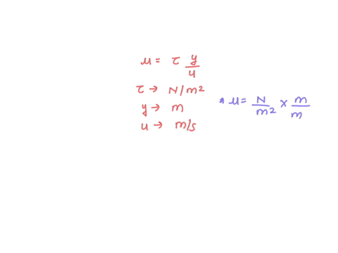 the-dynamic-viscosity-of-a-fluid-is-defined-by-the-equationh-the-si-units-of-stress-are-nm2-and-of-velocity-gradient-are-s-1-what-are-the-si-units-ofviscosity-what-is-the-dimensional-formula-63748
