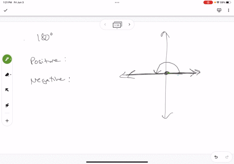 find-a-positive-and-a-negative-angle-which-are-coterminal-with-a-180-degree-angle-in-standard-position-36233