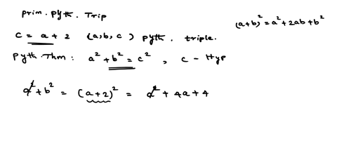 the-pythagorean-triple-3-4-5-has-the-property-that-c-a-2-find-a-formula-that-describes-all-primitive-pythagorean-triple-a-b-c-such-that-c-a-2-and-use-it-to-give-5-examples-of-such-triple-34613