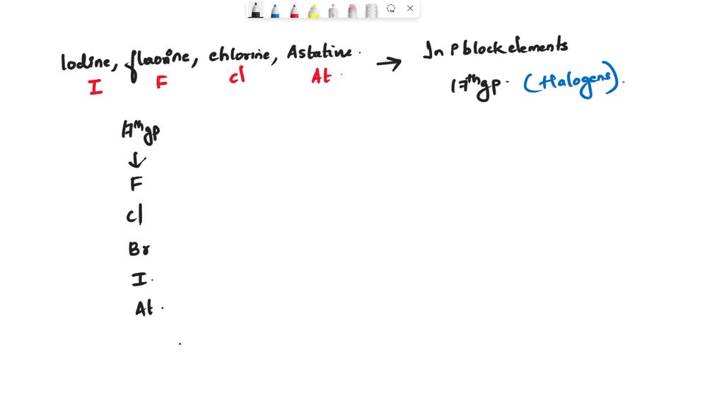 SOLVED A) Using only the periodic table arrange the following elements