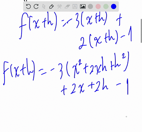 find-and-simplify-the-difference-quotient-fracfxh-fxh-h-neq-0-for-the-given-function-fx-3-x22-x-1-23386