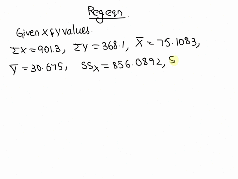 run-regression-analysis-on-the-following-bivariate-set-of-data-with-y-as-the-response-variable-749-767-837-537-814-624-706-301-833-816-33-745-256-769-275-predict-what-value-on-average-for-th-30361