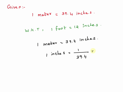 if-one-meter-is-equal-to-394-inches-how-many-centimeters-are-in-one-foot-54852