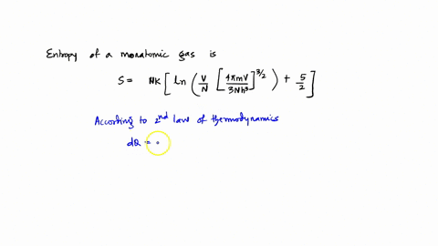 in-problem-232-you-computed-the-entropy-of-an-ideal-monatomic-gas-that-lives-in-a-two-dimensional-un-59856