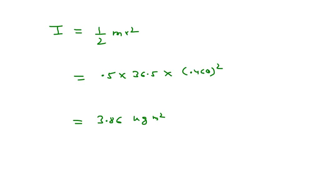 SOLVED A flywheel is a solid disk that rotates about an axis that is