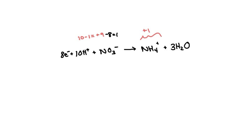 Solved 1 Balance The Following Half Reactions Occurring In An Acidic Solution Indicate