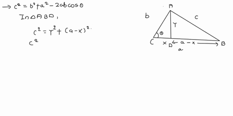 1. Let A B C be a triangle such that A, B and C are the...