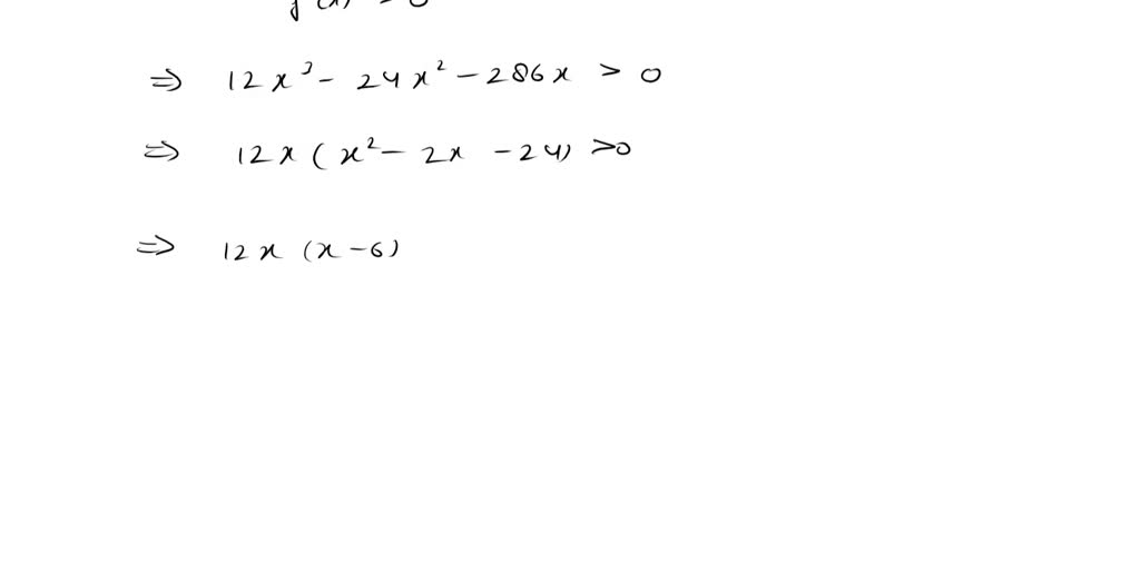 solved-find-where-the-function-f-x-3x-4-8x-3-144x-2-5-is