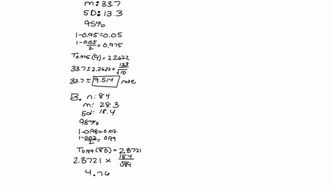 part-3-a-assume-that-a-sample-is-used-to-estimate-a-population-proportion-find-the-margin-of-error-me-that-corresponds-to-a-sample-of-size-10-with-a-mean-of-337-and-a-standard-deviation-of-1-19068
