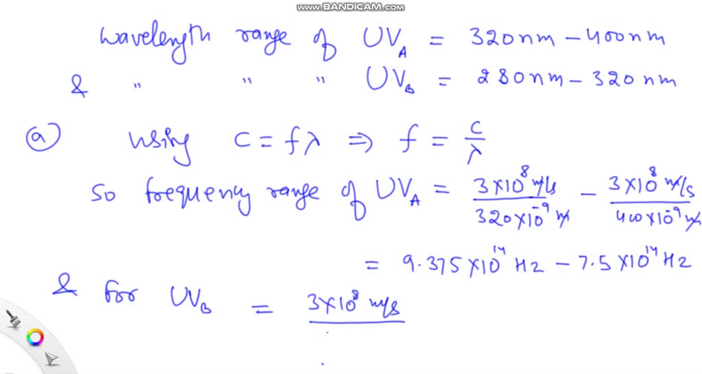 SOLVED There are two categories of ultraviolet light. Ultraviolet A
