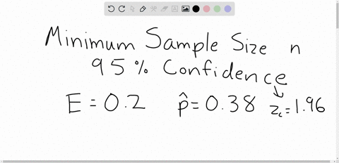 a-what-is-the-minimal-sample-size-needed-for-a-95-confidence-interval-to-have-a-maximal-margin-of-error-of-02-if-a-preliminary-estimate-for-p-is-038-recall-that-the-minimal-sample-size-n-for-29448