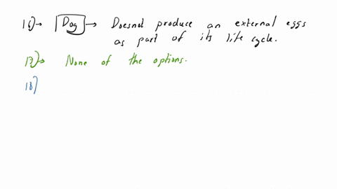 which-organism-does-not-produce-an-external-egg-as-part-of-its-life-cycle-29793