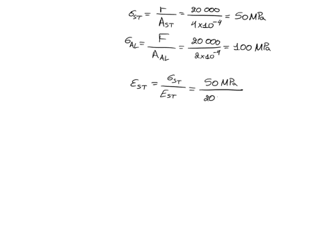3-a-the-displacements-of-nodes-2-and-3-b-stress-in-each-element