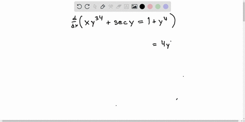 1-point-find-dydx-by-implicit-differentiation-when-xy34secy1y4-dydx