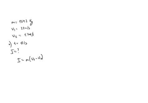 in-a-particular-crash-test-an-automobile-of-mass-1542-kg-collides-with-a-wall-and-bounces-back-off-the-wall-the-x-components-of-the-initial-and-final-speeds-of-the-automobile-are-22-ms-and-1-05083