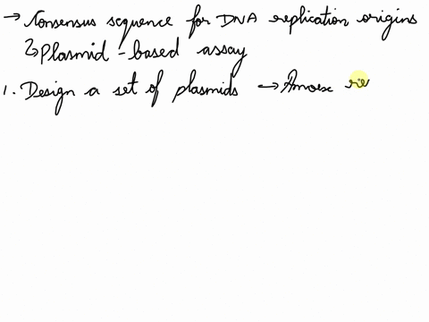 you-are-studying-newly-discovered-amoeba-and-want-t0-determine-if-its-dna-replication-origins-have-defined-consensus-sequence-you-have-worked-out-how-to-introduce-plasmid-dna-into-the-amoeba-76208