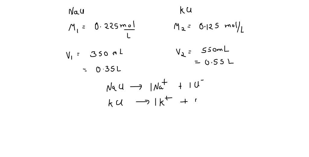 SOLVED Calculate the concentration of chloride ions if 25.0 g of CuCl₂