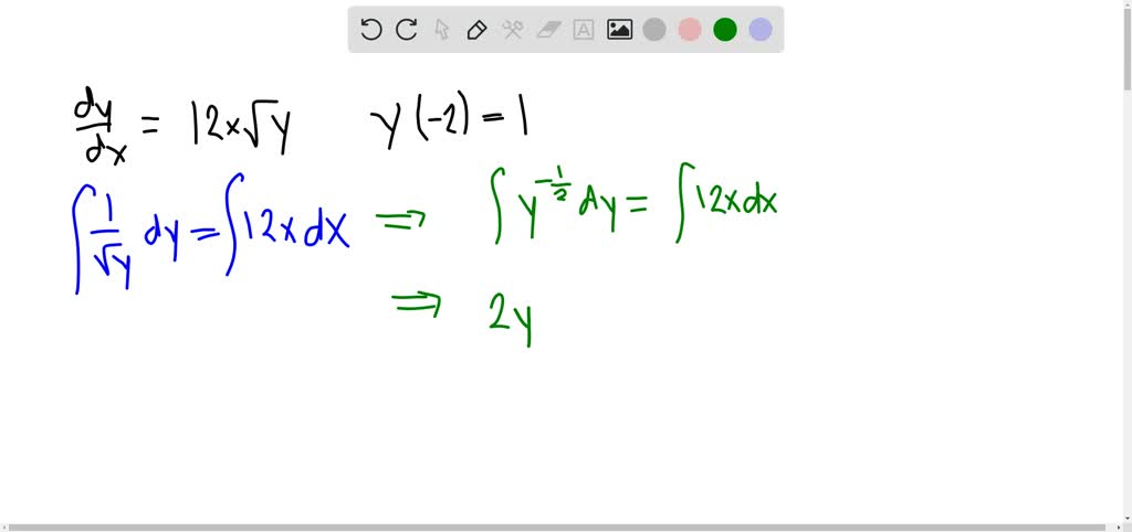 SOLVED The Solution Of Fraction Numerator D Y Over Denominator D X End 