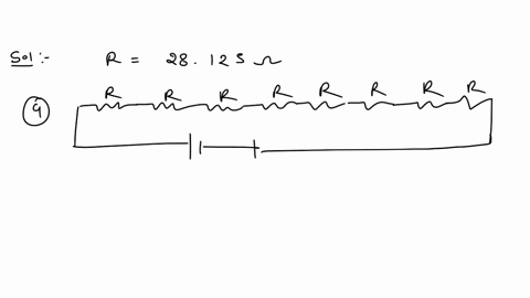 eight-holiday-lights-are-connected-in-series-as-shown-in-fig-583-a-if-the-set-is-connected-to-a-120-v-source-what-is-the-current-through-the-bulbs-if-each-bulb-has-an-internal-resistance-of-27016