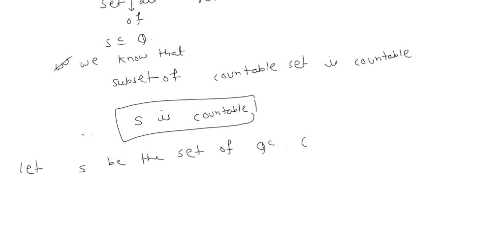 SOLVED: Let S be the set of rational numbers in the interval (0,1). Is ...