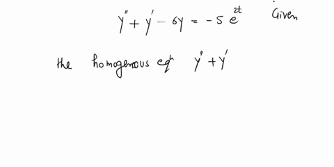 6-points-in-this-problem-you-will-use-variation-of-parameters-to-solve-the-nonhomogeneous-equation-y-y-_-6y-se-write-the-characteristic-equation-for-the-associated-homogeneous-equation-use-f-24368
