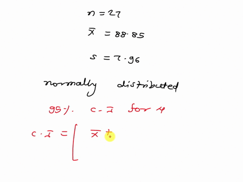 step-1-construct-a-95-confidence-interval-for-the-population-mean-using-the-sample-data-from-your-chapter-2-project-namely-glucose-levels-mgdl-in-the-blood-of-27-randomly-selected-non-obese-97158