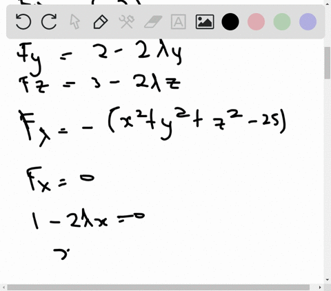 find-the-points-on-the-sphere-x2y2z225-where-fx-y-zx2-y3-z-has-its-maximum-and-minimum-values-26221