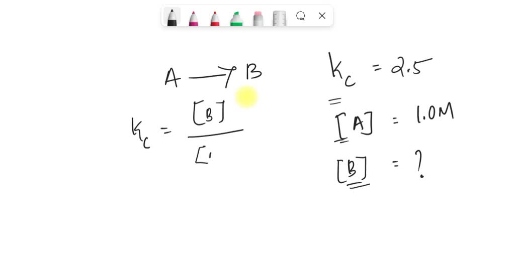 SOLVED: A Simple Unimolecular Reaction Has N Equilibrium Present Wnat ...