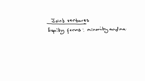 describe-the-different-types-of-jv-minor-major-equity-and-wholly-owned-subsidiary-forms-of-business-entities-include-a-variation-that-build-s-on-licensing-and-franchise-entities