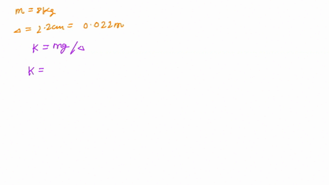 an-object-of-mass-m-80-kg-is-attached-to-an-ideal-allowed-to-hang-in-the-earth-8-gravitational-field-chesppiigand-spring-stretches-22-cm-before-it-reaches-its-equilibrium-position-if-it-were-48387