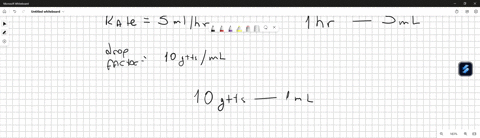 an-iv-rate-is-5-mlhr-using-an-iv-tubing-set-with-a-drop-factor-of-10-gtts-ml-what-is-the-rate-in-drops-per-minute-show-your-work-13605